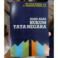 Image of ASAS-ASAS HUKUM TATA NEGARA