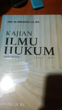 Image of Kajian Ilmu Hukum