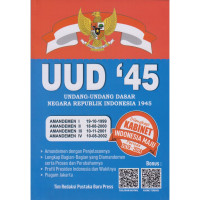 Image of UUD '45 Undang-Undang Dasar Negara Republik Indonesia 1945